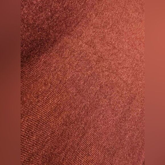 Eileen Fisher Cotton Blend Sweater Lightweight Size XS Maroon Burgundy oversized - Picture 4 of 5